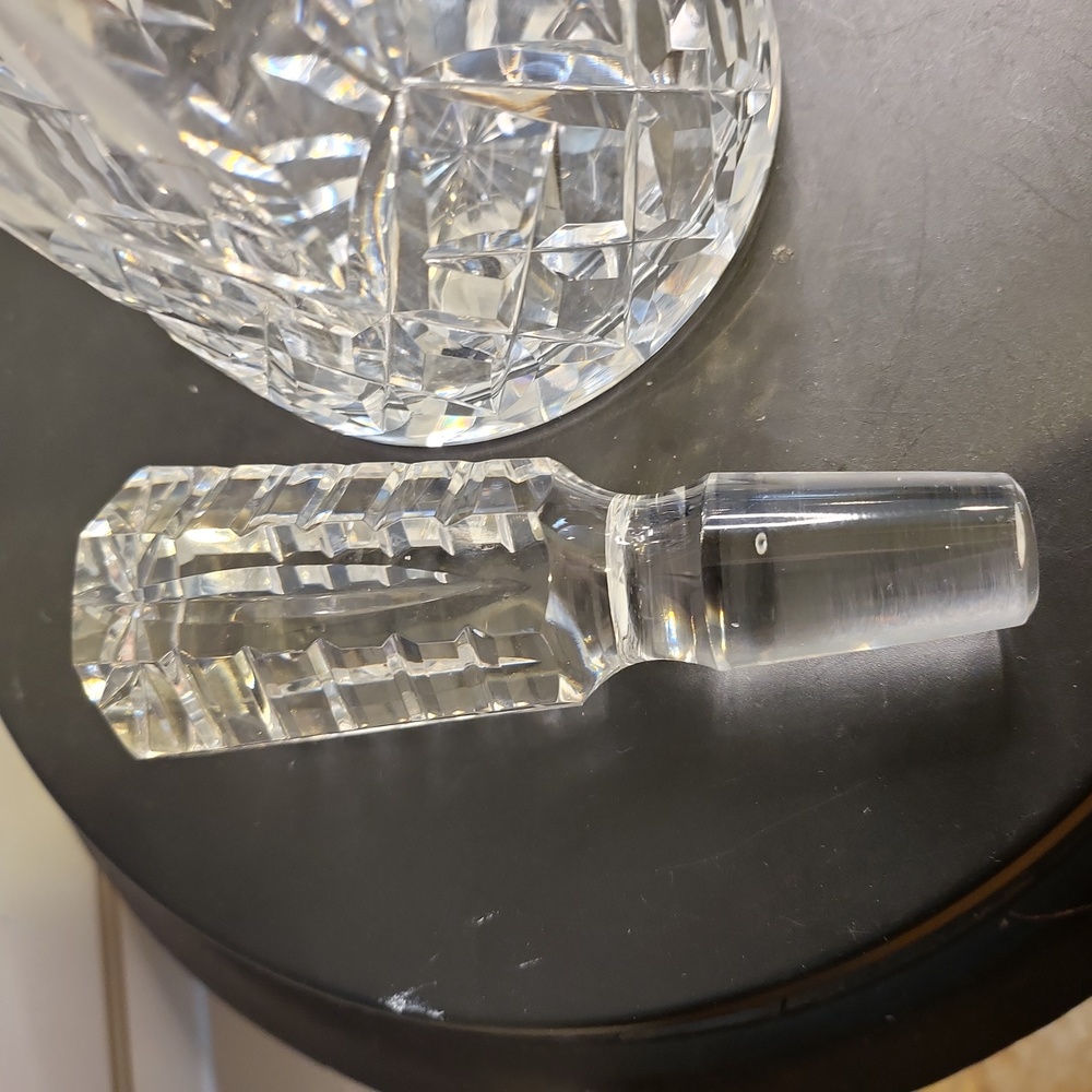 Waterford Crystal Lismore Cut Crystal Decanter Vintage 15.4" - Picture 8 of 14